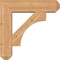 Ekena Millwork Westlake Craftsman Smooth Bracket w/ Offset Brace, Western Red Cedar, 7 1/2"W x 28"D x 28"H BKT0806X28X28WTL04SWR - alternate 4